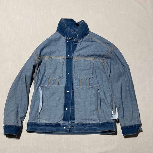 LOFT | Denim Trucker Jacket - Picture 9 of 16